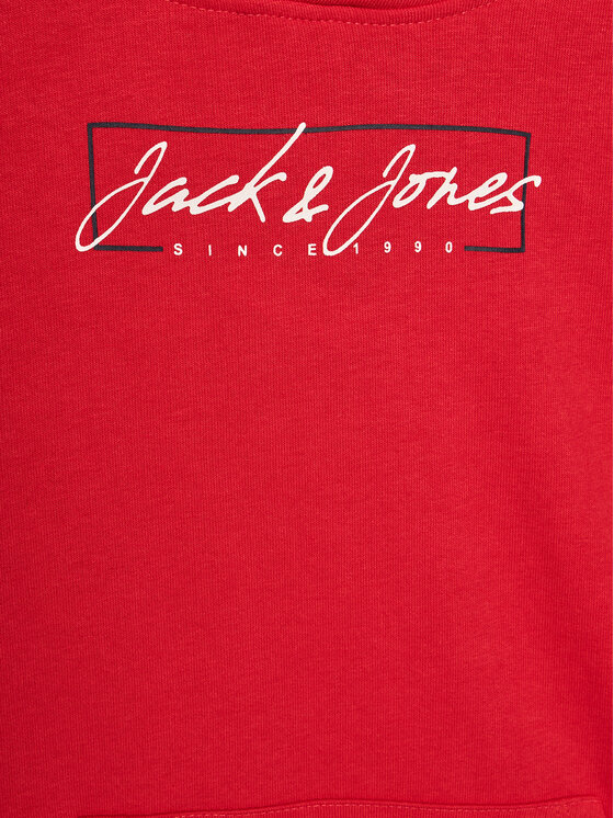 Jack&Jones Junior Jack&Jones Junior Majica dugih rukava Zuri 12249874 Crvena Standard Fit