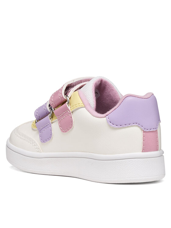 Geox Geox Sneakersy B Eclyper Girl B665MA 000BC C1R8Z Bílá