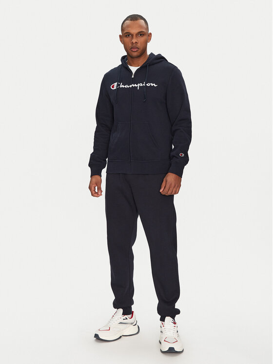 Champion Champion Bluza 220728 Granatowy Slim Fit