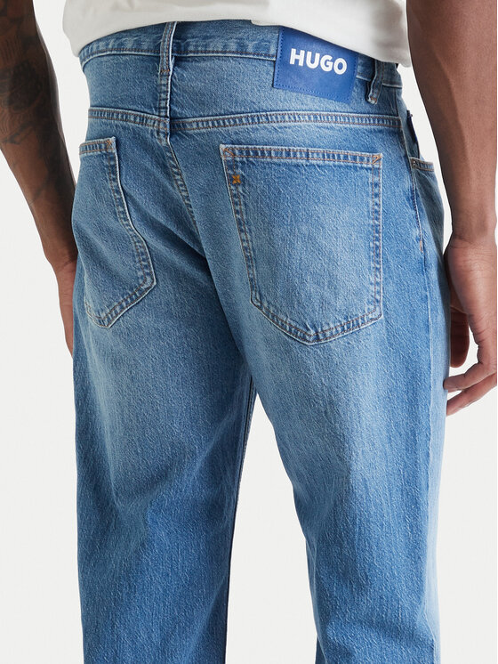 HUGO HUGO Jeansy Ash 50555955 Niebieski Slim Fit