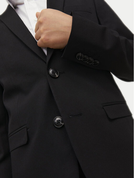Jack & Jones Junior Jack & Jones Junior Сако Solar 12203557 Черен Slim Fit