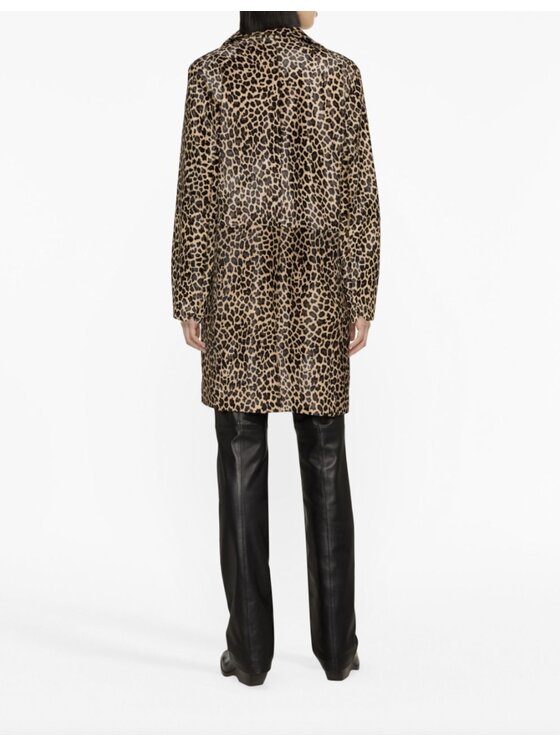 Zadig&Voltaire Zadig&Voltaire Płaszcz RWCO031NAT Brązowy Classic Fit
