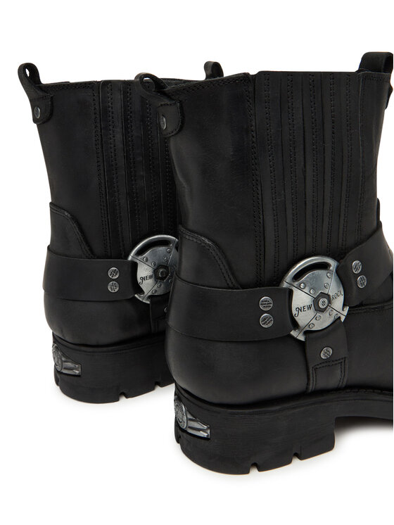 NEW ROCK NEW ROCK Chelsea cipele NEW ROCK-M-7605 Crna