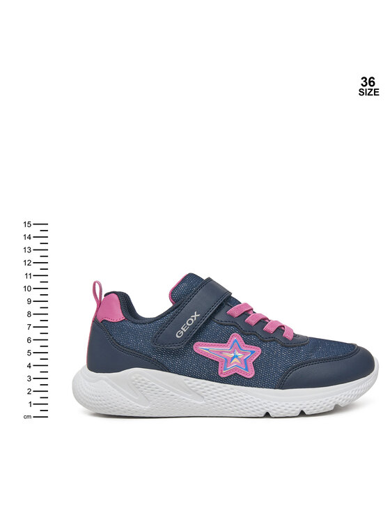 Geox Geox Tenisice J Sprintye J55FWA 0AS54 C4268 D Ružičasta