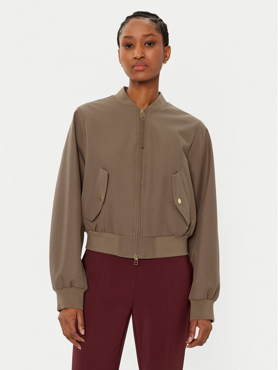 JOOP! JOOP! Bunda bomber 58Okelani 30044771 Hnědá Regular Fit