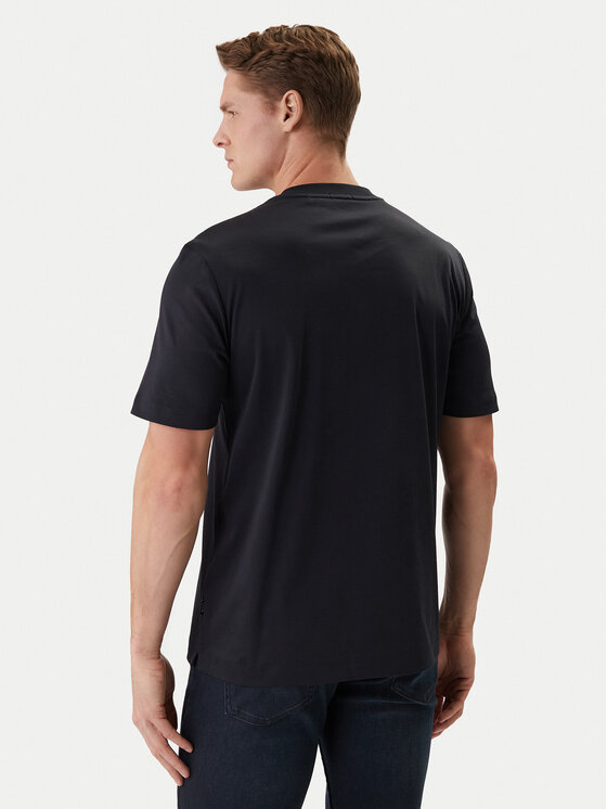 BOSS BOSS Тишърт 50555844 Тъмносин Regular Fit