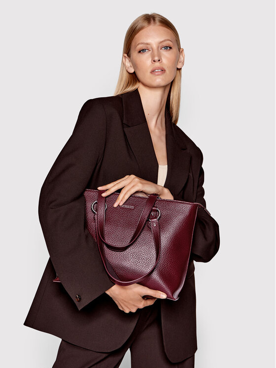 Trussardi Borsetta New Lisbona Shopper 75B01424 Bordeaux