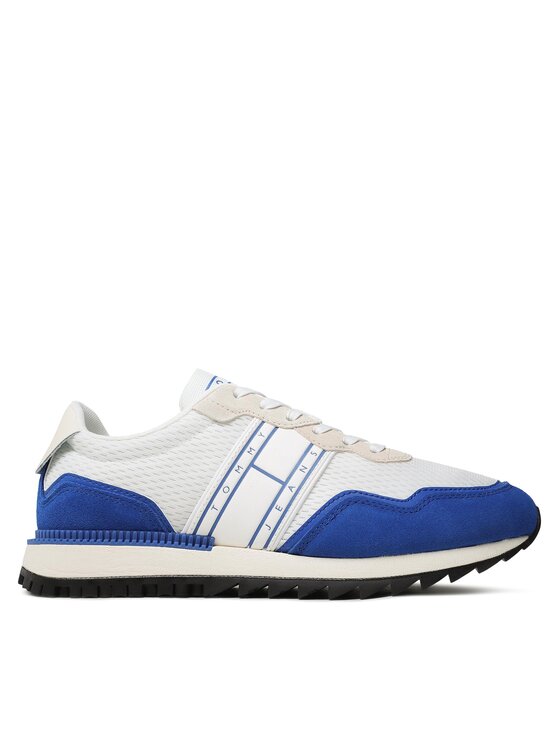 Tommy Jeans Tommy Jeans Tenisice Runner Mix Material EM0EM01167 Bijela