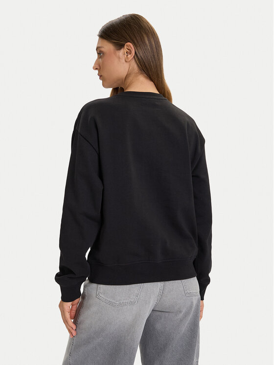 Calvin Klein Jeans Calvin Klein Jeans Pulóver Archive LV047B236G Fekete Relaxed Fit