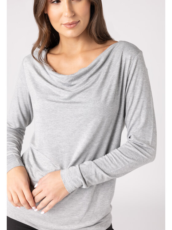 QUIOSQUE QUIOSQUE Halenka QUIOSQUE 1VD002200 Šedá Regular Fit