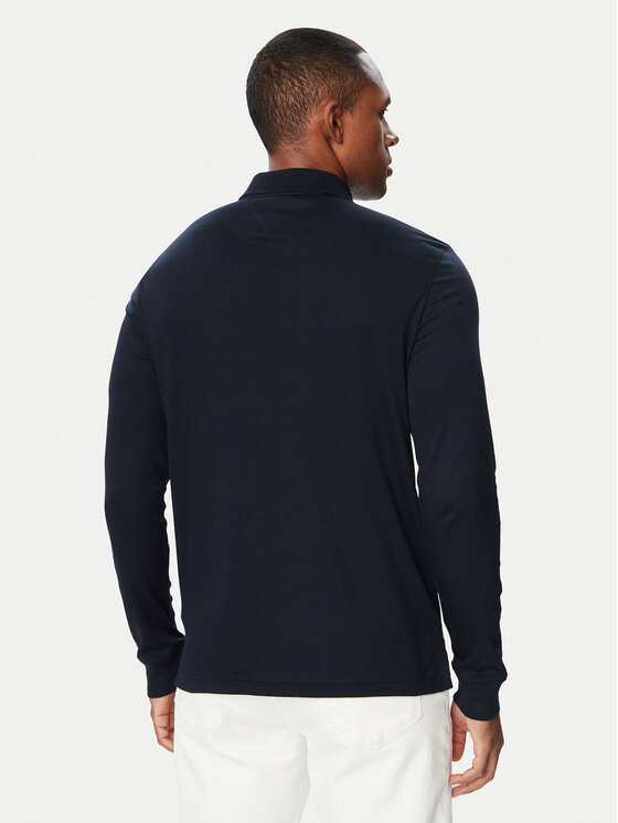 Tommy Hilfiger Tommy Hilfiger Polokošeľa Liauid MW0MW44820 Tmavomodrá Regular Fit