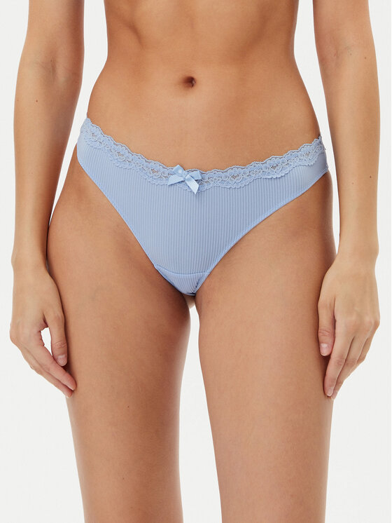 Hunkemöller Hunkemöller Siaurikės Lola 300923 Žydra