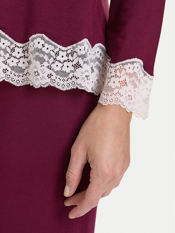 United Colors Of Benetton United Colors Of Benetton Сорочка-піжама 3Z123M07X Бордовий Regular Fit