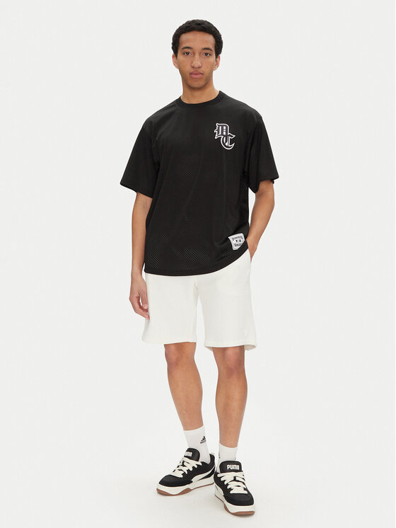 DC DC T-shirt No Hitter ADYKT03254 Crna Regular Fit