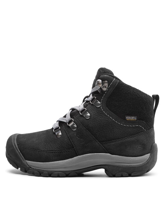 Keen Keen Παπούτσια πεζοπορίας Kaci III Winter Mid Wp 1026720 Μαύρο