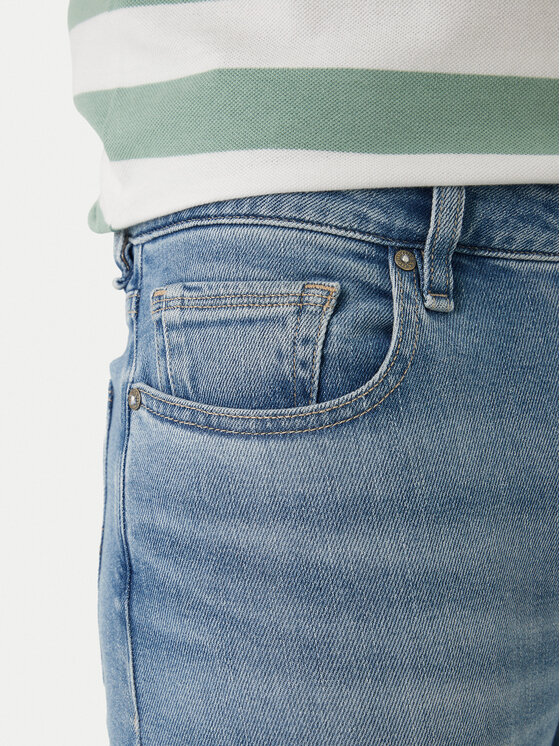 Guess Guess Blugi M2YAN1 D4Q43 Albastru Skinny Fit