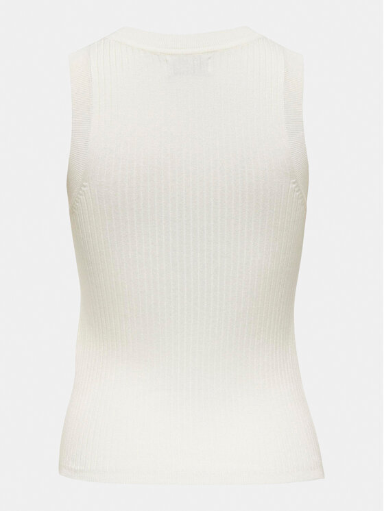 JDY JDY Τοπ Aya 15287501 Λευκό Slim Fit