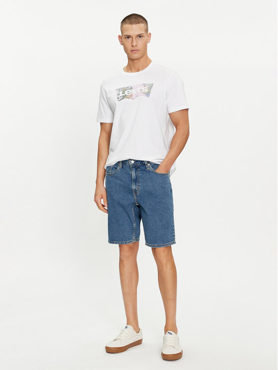 Levi's® Levi's® Džinsiniai šortai 445 Athletic A7219-0002 Mėlyna Regular Fit