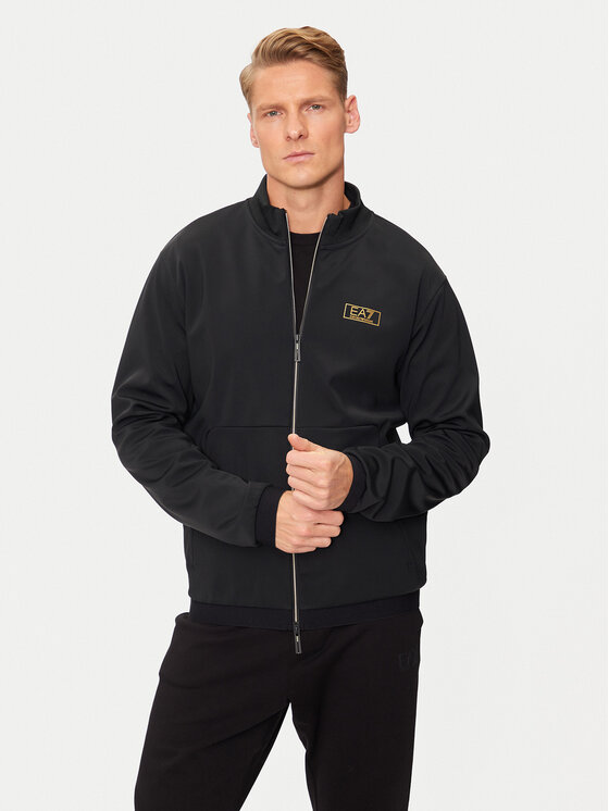 EA7 Emporio Armani EA7 Emporio Armani Mikina 7M000034 AF10343 UC001 Čierna Regular Fit