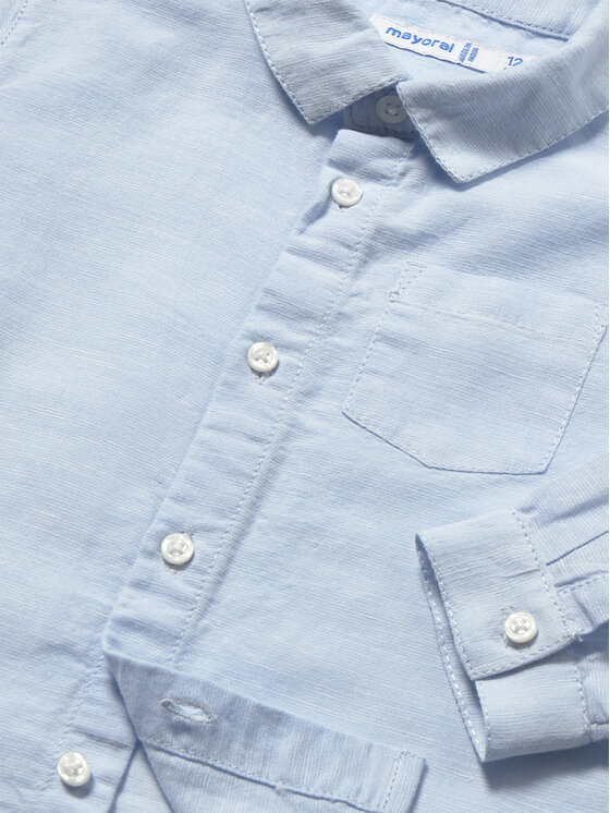 Mayoral Mayoral Hemd 1118 Himmelblau Regular Fit