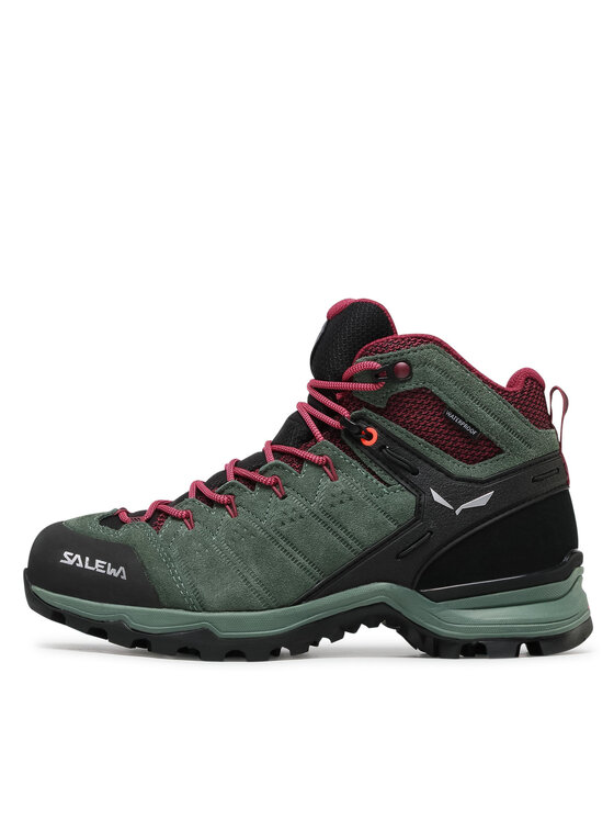 Salewa Salewa Trekking čevlji Ws Alp Mate Mid Wp 61385-5085 Zelena