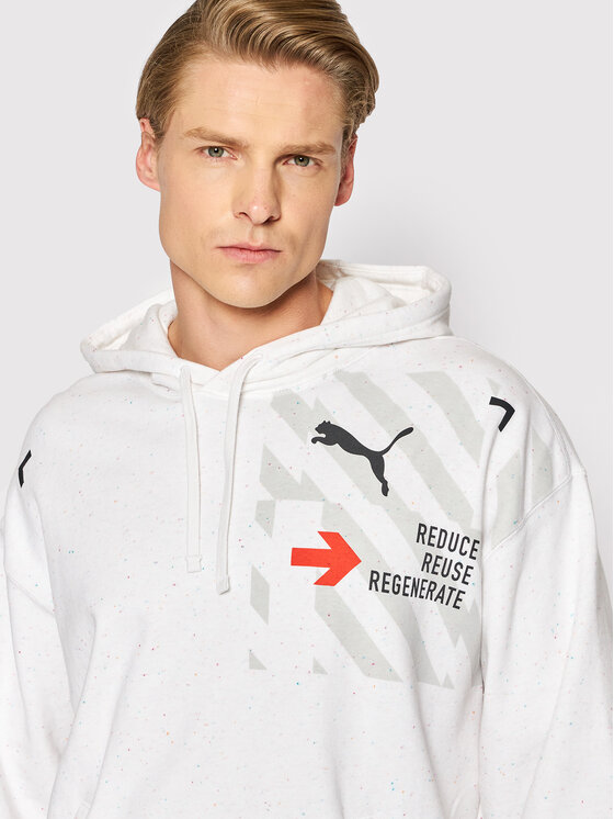 Puma Sweatshirt RE Collection Graphic 533958 Wei Regular Fit