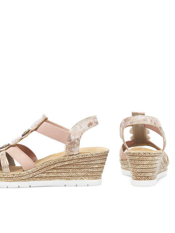 Rieker Rieker Sandalen 619B2-31 Rosa
