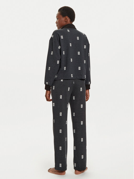 DKNY DKNY Treniņtērps YI90018 Melns Regular Fit