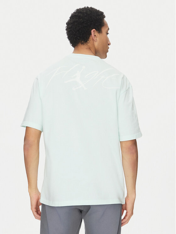 Nike Nike T-krekls FN5994 394 Zaļš Regular Fit