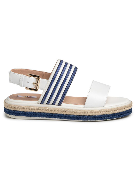 Geox Geox Espadrilky D S. Leelu'e D02GFE 04311 C0006 Biela