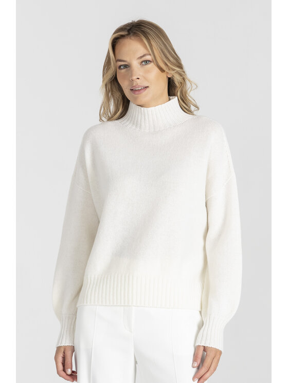 Deni Cler Milano Deni Cler Milano Sweter T-DC-S469-E5-90-11-1 Écru Regular Fit