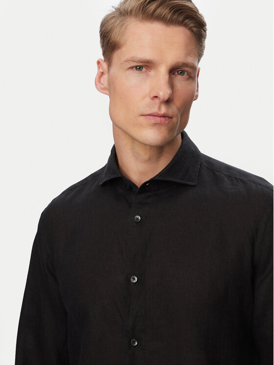 JOOP! JOOP! Särk Pai-W 30102661 Must Regular Fit