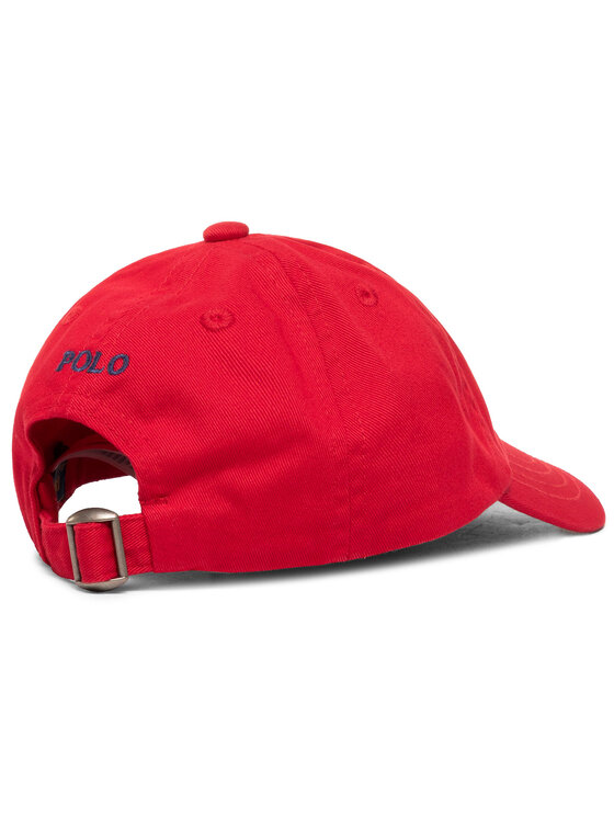 Polo Ralph Lauren Polo Ralph Lauren Kepurė su snapeliu Bsr 710548524002 Raudona