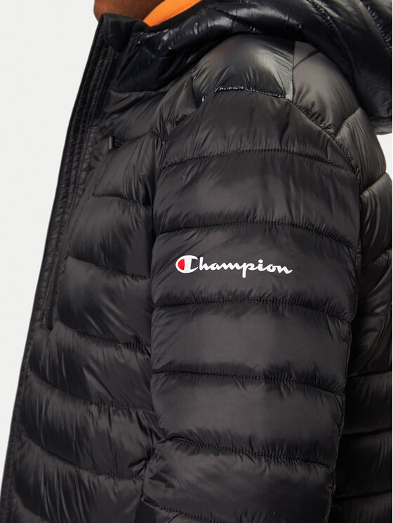 Champion Champion Geacă din puf 220340 Negru Regular Fit