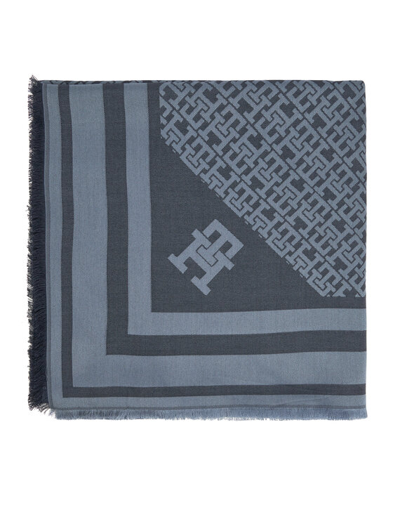 Tommy Hilfiger Tommy Hilfiger Szal Monogram AW0AW17493 Granatowy
