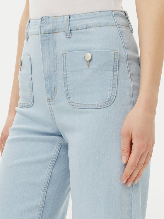 Vero Moda Vero Moda Farmer Kayla 10328192 Kék Wide Leg
