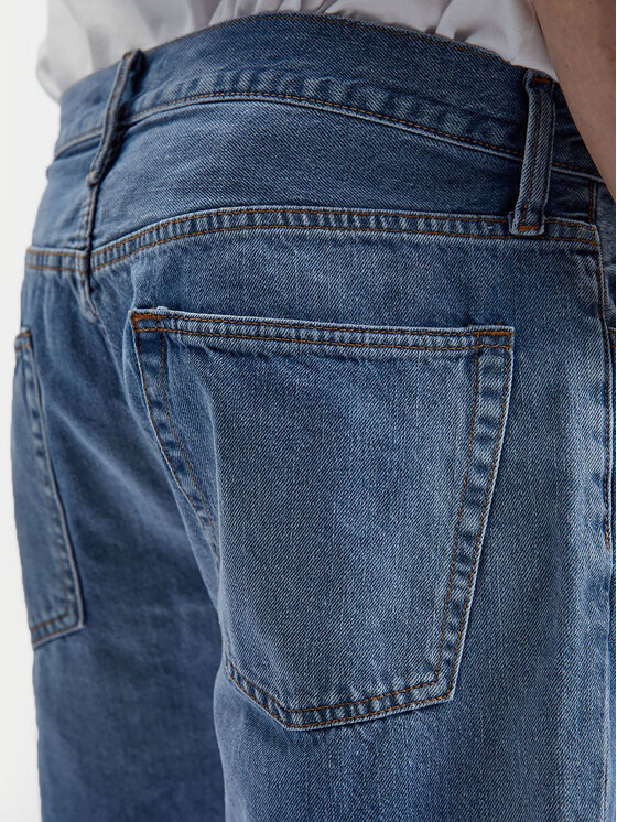 Gap Gap Szorty jeansowe 602502-00 Niebieski Straight Fit