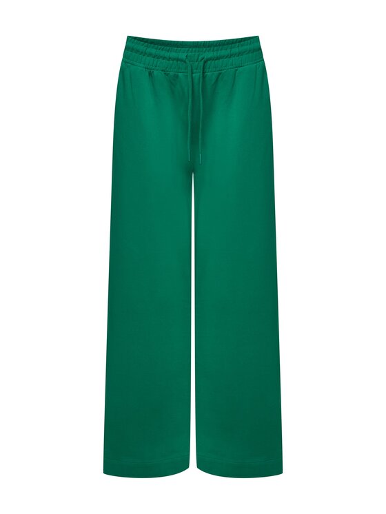Esotiq Esotiq Spodnie dresowe 43811 Zielony Regular Fit