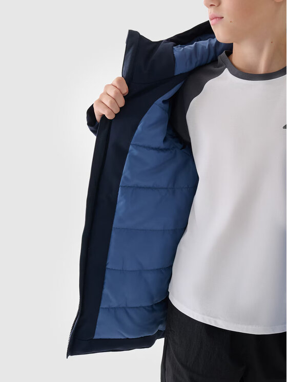 4F 4F Kurtka outdoor 4FJWAW24TJACM157 Granatowy Regular Fit