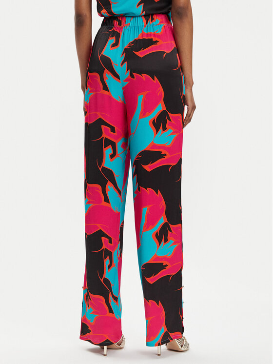 Fracomina Fracomina Pantaloni di tessuto FS24SV3004W651N4 Multicolore Regular Fit
