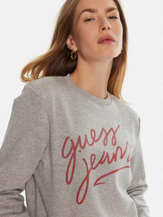 Guess Guess Pulóver W4BQ17 KC811 Szürke Regular Fit