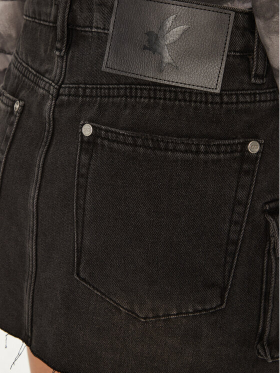 One Teaspoon One Teaspoon Φούστα mini Sloane 26668 Μαύρο Regular Fit