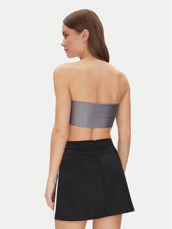 adidas adidas Top 3-Stripes JD3385 Šedá Slim Fit