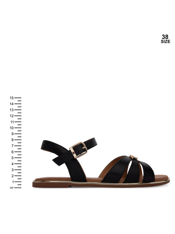 Tommy Hilfiger Tommy Hilfiger Sandały T3A2-34280-0326 S Czarny