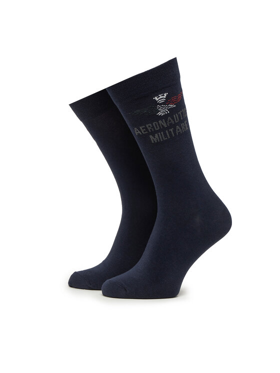 Șosete Lungi pentru Bărbați Aeronautica Militare 251CZ010L499 Bleumarin