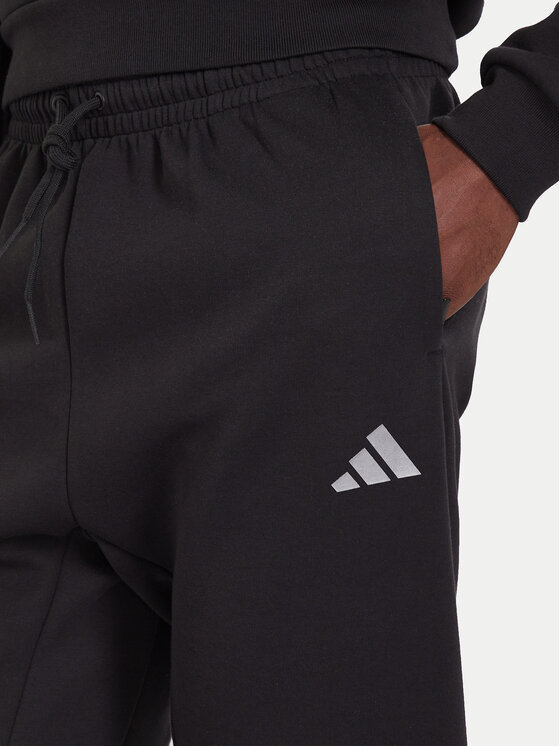 adidas adidas Spodnji del trenirke Future Icons 3-Stripes JX1958 Črna Regular Fit