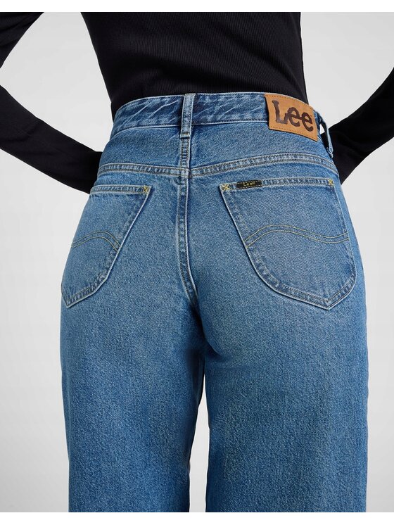 Lee Lee Jeans Rider Loose Blu Loose Fit