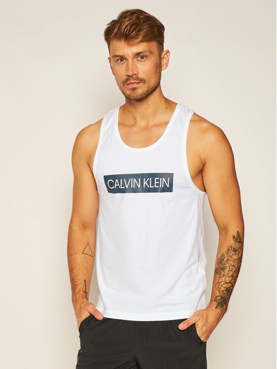 calvin klein logo tank