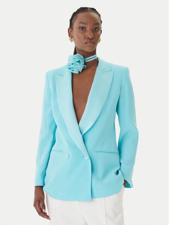 Marella Marella Marynarka Giugno 2613041132 Turkusowy Regular Fit