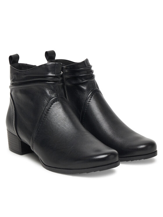 Caprice Caprice Botki 9-25358-41 Czarny